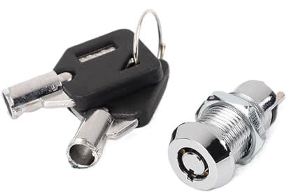 AVIMYA 005 zinc alloy tubular plum blossom power lock medical equipment electronic key switch lock electric vehicle lock (Size : JK005-1-002)