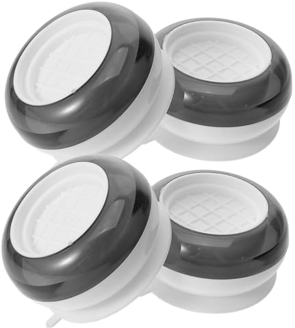 Homoyoyo 4stücke Antivibrationspads Für Waschmaschine rutschfeste Füße Stabilisierungspads Schützt Boden Geräusche Und Vibrationen Geeignet Für Waschmaschine Und Trockner Einfach Zu Verwend