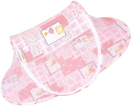 ERINGOGO Faltbares Moskitonetz Für Babybett Atmungsaktive Zelt-Design Mit Cartoon-Boot- Einfach Aufzubauen Schützt Vor Insekten Und Sorgt Für Angenehme Schlafumgebung