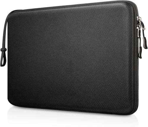 FINPAC Funda para Portátil, Concha Dura Bolsa para 14 Acer Chromebook 314, 14 HP EliteBook 840, 14 Pulgadas ASUS Zenbook/Lenovo IdeaPad/DELL Latitude 5480 y Otros Laptop hasta 14 Pulgadas (Negro)