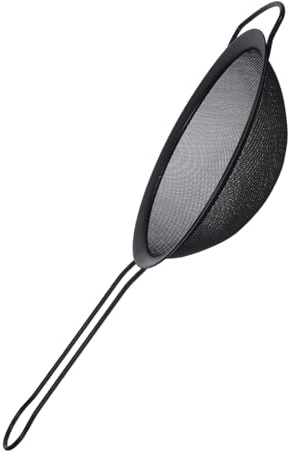 LAPYAPPE Stainless Steel Strainer Sieve Sloping Grain Wide Kitchen Gagdet for Home Use for Cooking and Meal Prep