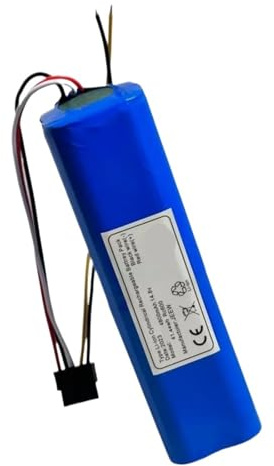 Ouyniei Batería de 14,4 V 14,8 V, compatible con CECOTEC, compatible con Conga, 4090 5090 3090 1690 1890 2090 Robot Aspirador Paquete de batería