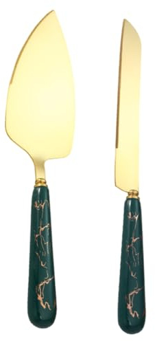 SEWACC Coupe-pizza Et Pelle à Gâteau Spatule à Beurre Design Ergonomique Pour Pizzas Et Tartes