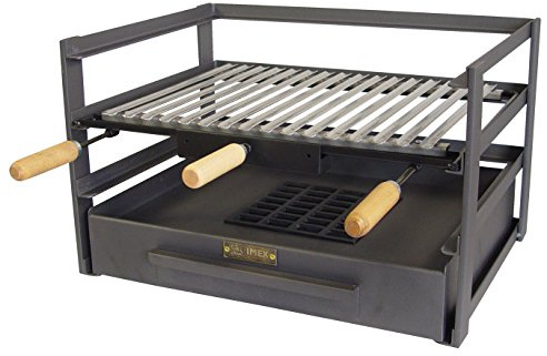 Imex El Zorro 71480.0 Grillschublade mit Grill, schwarz, 46 x 41 x 35 cm