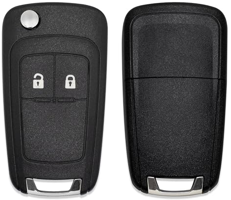 Lage Ersatzschlüssel für Opel Adam Astra Corsa Mokka Insignia Meriva Zafira Vauxhall mit 2 Tasten