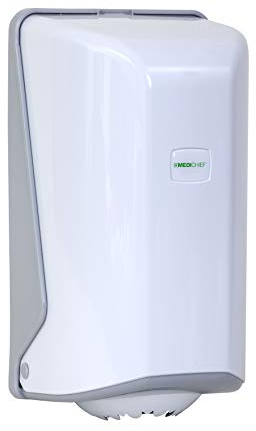 Medichief Mini distributeur de serviettes à dévidage central | Distributeur de serviettes pour rouleau de papier non perforé | Distributeur mural pour essuie-mains | Distributeur d'essuie-tout pour