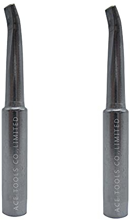 900M-T-H Bent Chisel 3.5mm Soldering Tip Replace for 907ESD 936ESD 937 64-053 3020-XTS M12SI-0 936B 853D Solder Iron Tips (2)