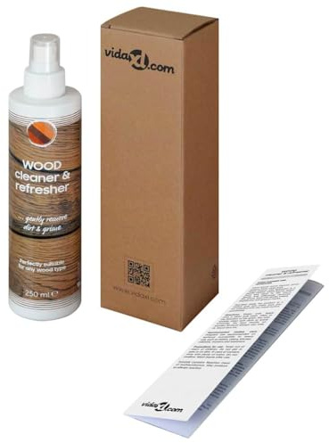 vidaXL Holzreiniger Auffrischer mit Sprühdüse Bedienungsanleitung Holzpflege Reinigungsmittel Holz Reiniger Holzauffrischer Poliermittel 250ml