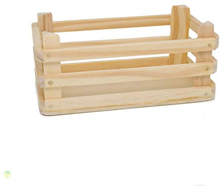 Holzsteigen, Gemüsekisten, Obstkörbe, mittlere Größe, 5 Stück für den Kaufmannsladen