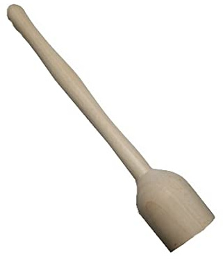 Kartoffelstampfer Holz 30 x 5 cm Buche natur (0321)