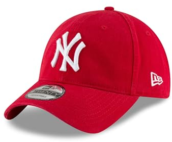 New Era New York Yankees MLB Core Classic Rot Verstellbare 9Twenty Cap - One-Size