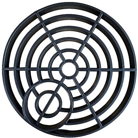Tapa de desagüe exterior/rejilla - 15 cm / 6 pulgadas (redonda)