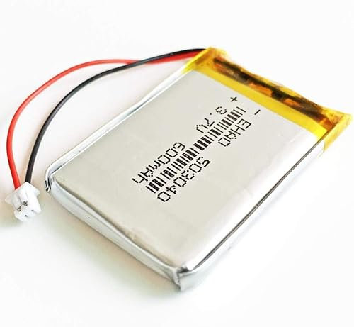 3.7V 600mAh Batterie 503040 Batterie Rechargeable Au Lithium Polymère JST 1.25mm 2pin pour Caméra DVD MP3 GPS Electronics-10PCS.10 Pièces