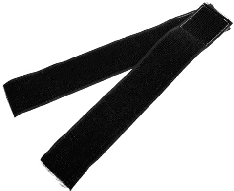 ibasenice 2 Piezas Bandas De Pie Entrenamiento De Yoga Flexibilidad Gimnasia Apoyo Tobillo Ejercicio Bandas Pilates Capacitación Pequeño Accesorio Poliéster Black