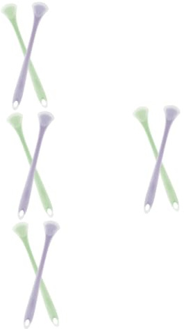 FRCOLOR 4 uppsättningar Tungskrapa Tungskrubber För Vuxna Tungskrapa Tungskrapa Andedräktsfräschande Tungrengörare Tungborste För Vuxna Tungrengörare För Hushåll Tunga 2 st * 4