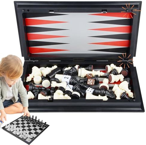 Reseschackbräde Magnetiskt Reseschackbräde Bärbart