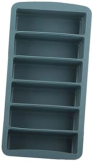 MUELODSIC Molde Silicona Para Cubitos Hielo y Helados Diy Cavidades Con Tapa Azul Oscuro Resistente y Fácil De Desmoldar Para Cocina
