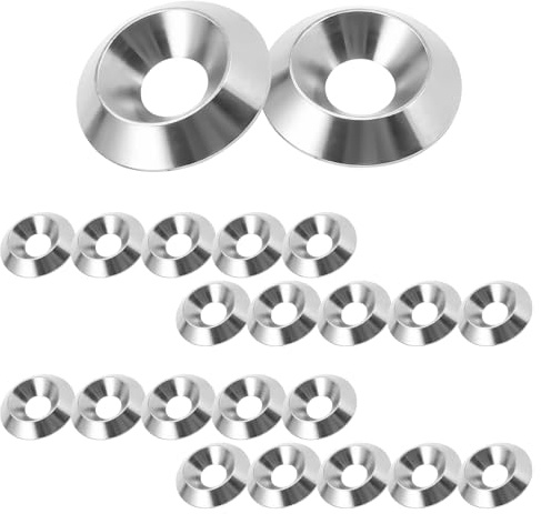 10 Piezas Arandelas Avellanadas, Acero Inoxidable 304 Arandelas para Tornillos (M4 x 13 mm)