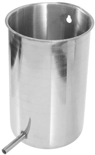 Beatifufu Seau de Nettoyage Acier Inoxydable Portable pour Usage Domestique 1000 ml Accessoire Hygiénique Kit Pratique pour Soin Corporel et Nettoyage Intime