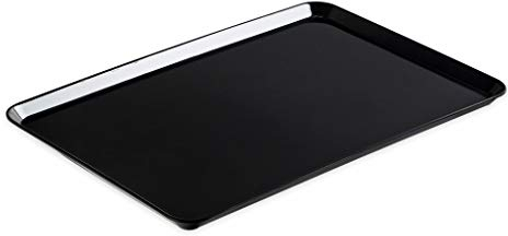 Thermohauser 3000243875 Bandeja de melamina Negra, 42 x 28 x 1,7 cm, Plástico
