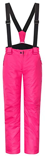 icefeld Damen Winterhose/Thermohose/Schneehose PFC frei pink in L