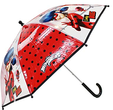 Miraculous Ladybug Rainy Days Kinder Regenschirm Stock-Schirm Kuppelschirm