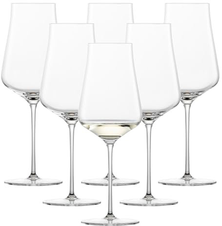 Zwiesel Glas Weißweinglas Duo (6-er Set), hand- und maschinengefertigte Weißweingläser, spülmaschinenfeste Tritan-Kristallgläser (Art.-Nr. 123473)