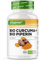 Curcuma bio au poivre noir - 365 gélules - 4511 mg de curcuma bio (curcuma) par dose journalière - avec curcumine & pipérine - qualité 100% bio - fortement dosé - végétalien