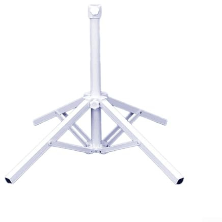 Besttoolifes Klappbarer Schirmständer für den Außenbereich, mit vier Stränden, drei Beinen, flexible 2538 cm Stangenklemme, dauerhafter Kunststoff für Stahlrahmen für Plus oder Angeln (verbesserte