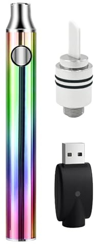 Couteau chauffant en céramique, lame chauffante 510, outil à dab électrique, accessoire portable pour la découpe de cire, rechargeable pour l'extraction et la distribution de cire (Couleur)