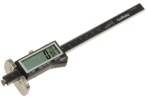 iGAGING Digital Wheel Marking Gauge, 0-6, Reading: inch,mm,64th Fractional, Wheel Marking + Depth + Height Gauge 3-in-1, IP54 Humidity & Dust Resistance, #35-780