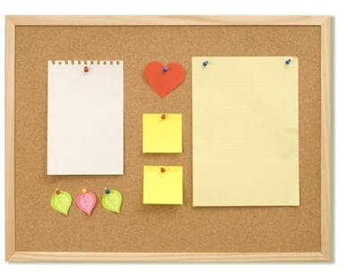 Pinnwand aus Kork Bulletin-Pinnwand Holz Gerahmt Groß Wandmontiert Büro-Tafel für Schule, Zuhause (Size : 90x120cm)