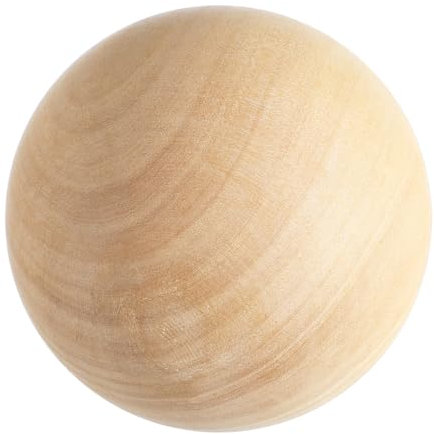 Holzkugeln 9cm Rund für Selbstgemacht Projekte und Bastelbedarf