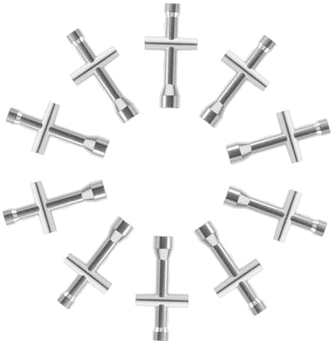 Artibetter 10pezzi Chiavi Bussola Esagonali Compatte Per Lavori Di Precisione Di Chiavi Incrociate Per Utensili Manuali Per Fai Te Meccanici e Hobbyisti