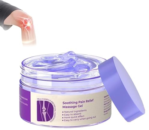 Raindew Turmeric Arthritis Soothing Pain Relief Massage Gel, Kurkuma Schmerzgel, Raindew Schmerzsalbe, Für Rücken, Nacken, Hände, Knie (1PCS)
