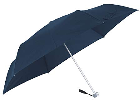 Samsonite Rain Pro 3 Sección Manual para paraguas plano 24 cm, azul