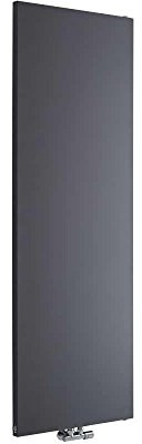 MILANO Anthracite Vertical Single Flat Panel Radiator 1800 x 600mm