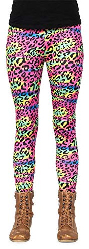 cosey - Leo Line Leggings - Animalprint - in verschiedenen Leopardenmuster Designs (Einheitsgröße)