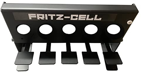 Fritz-Cell Biathlon Anlage Schießstand für Luftgewehr, Luftpistole; Schwarz