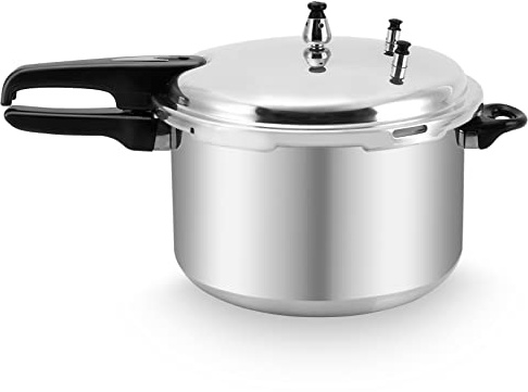 Fulgutonit 12 Quart Pressure Cooker,Aluminum Pressure Canner w/Canning Rack & Easy Lock Lid for Canning, Steaming