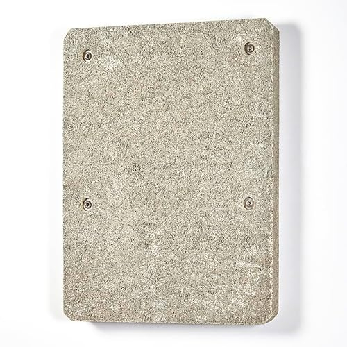 HASSELFELDT Fledermaus Fassadenflachkasten aus Holzbeton | Wetterfest | Fledermausquartier | Fledermauswochenstube | Großraumhöhle | Sommerquartier| Fledermauskasten | Fledermaus-Haus| Selbstreinigend