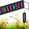 AQQA Aquarium Beleuchtung LED, Vollspektrum Aquarium Licht, 3 Modus+Timer+Einstellbare Helligkeit, 80-100cm, 26W