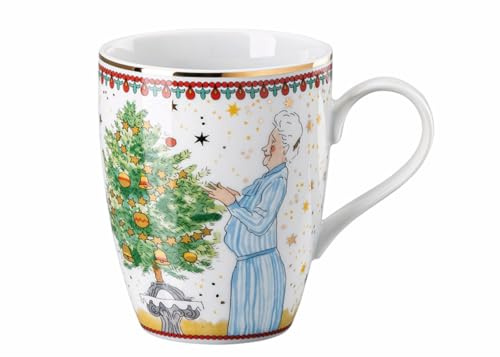 Hutschenreuther Sammelkollektion 2024 Weihnachtsleuchten II Becher mit Henkel 360ml