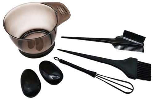 IWOWHERO 2sätze Haarfärbewerkzeug Einweg-haarfärbetuch Friseur-ohrschutzschalen Färben Für Salon Hausgebrauch Schwarz