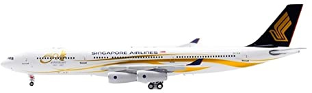 1 200 Passend Für Airlines A340-300 9V-SJE Flugzeuglegierung Metallmodell Sammlerstück Flugzeug Souvenir Geschenk Miniatur-Hobby-Spielset