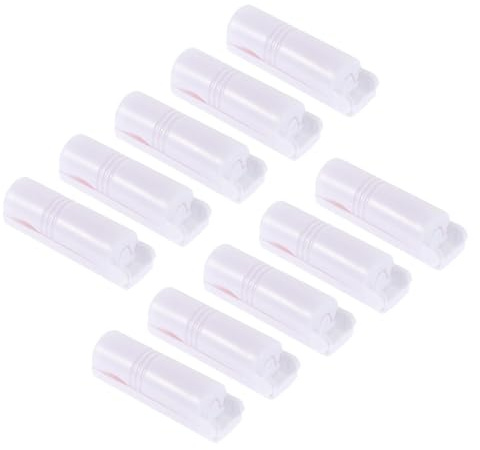 DIYEAH 10Pcs Portable Mini Lint Rollers Sticky Dust Pickers with Reusable Rollers for Household and Travel Clothes Hair Removal Random Color Random Color