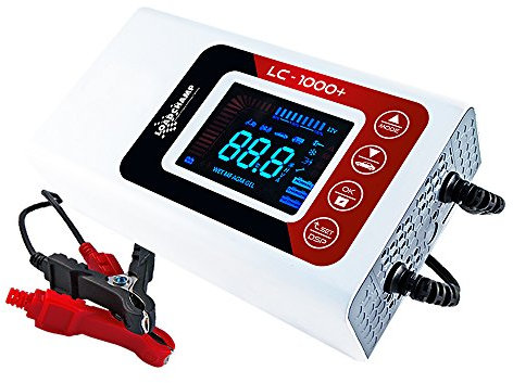 Loadchamp 1A 3A 7A 10A 12V Batterie Ladegerät Blei Säure Lithium LifePO4 KFZ Motorrad Akku Roller