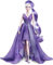 Barbie Signature poupée Améthyste Collection Cristal Blonde Platine avec Collier à véritable améthyste et Accessoires, Jouet Collector, GTJ96