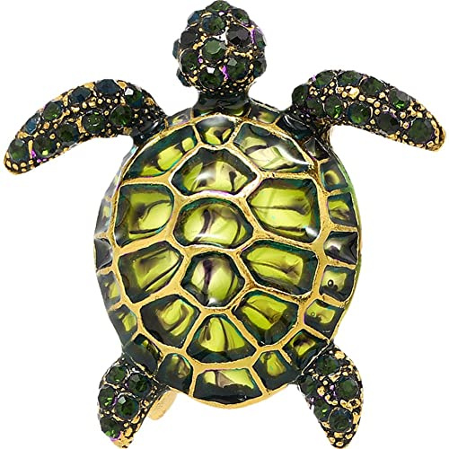 Luxylei Tortue Broches Foulards Boucle Tortue Animaux Broches Broche pour Femmes Hommes Anniversaire Décoration