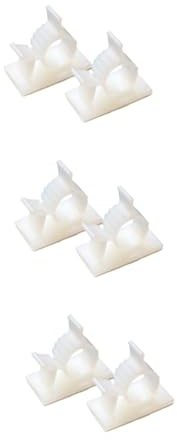 Gadpiparty 150stücke Kabelclips Selbstklebend Verstellbare Kabelhalter Für Sauberes Kabelmanagement Für Büro Und Haushalt Passend Für Verschiedene Kabelgrößen Weiß